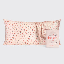 Load image into Gallery viewer, KITSCH - Satin Pillowcase King - Cherry Print