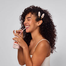 Load image into Gallery viewer, KITSCH - Recycled Plastic Creaseless Clips 4pc Set- Cherry Print