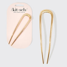 Load image into Gallery viewer, KITSCH - Metal French Hair Pin - Gold