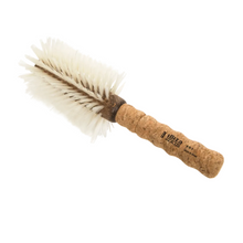 Load image into Gallery viewer, Ibiza Hair B5 blonde boar bristle round brush with cork handle for soft volume, loose curls, and smooth blowouts