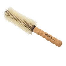 Load image into Gallery viewer, Ibiza Hair B9 concave round brush designed for high-tension styling, ultra-smooth blowouts, and professional-level control