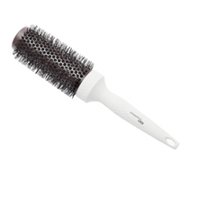 Load image into Gallery viewer, Ibiza Hair Inteligente i4 43mm Smart Ceramic round brush shown in diagonal view for soft volume blowout styling
