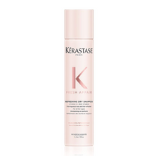 Load image into Gallery viewer, Kérastase Fresh Affair Dry Shampoo full size 150g on a white background, fine fragrance dry shampoo that absorbs oil and refreshes hair between washes.