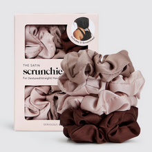 Load image into Gallery viewer, Kitsch - Satin Sleep Scrunchies 5pc