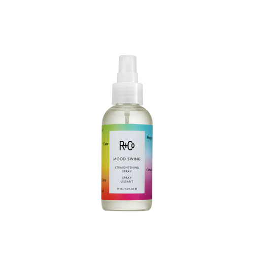 R+CO - Moodswing bottle with blue, purple, green, yellow, red background image