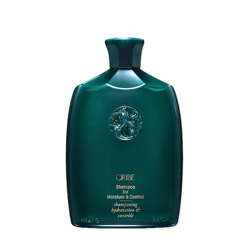 Oribe - Moisturizing Shampoo rounded green bottle with gold lettering