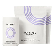Load image into Gallery viewer, Nutrafol Postpartum 3 month supply daily hair wellness supplement for women after pregnancy