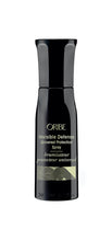 Load image into Gallery viewer, Oribe - Invisible Defense heat protectant spray in black non aerosol spray bottle. Travel size