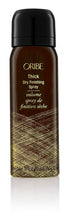 Load image into Gallery viewer, Oribe - Thick Brown bottle with gold streaks across bottom and black top. Travel sized