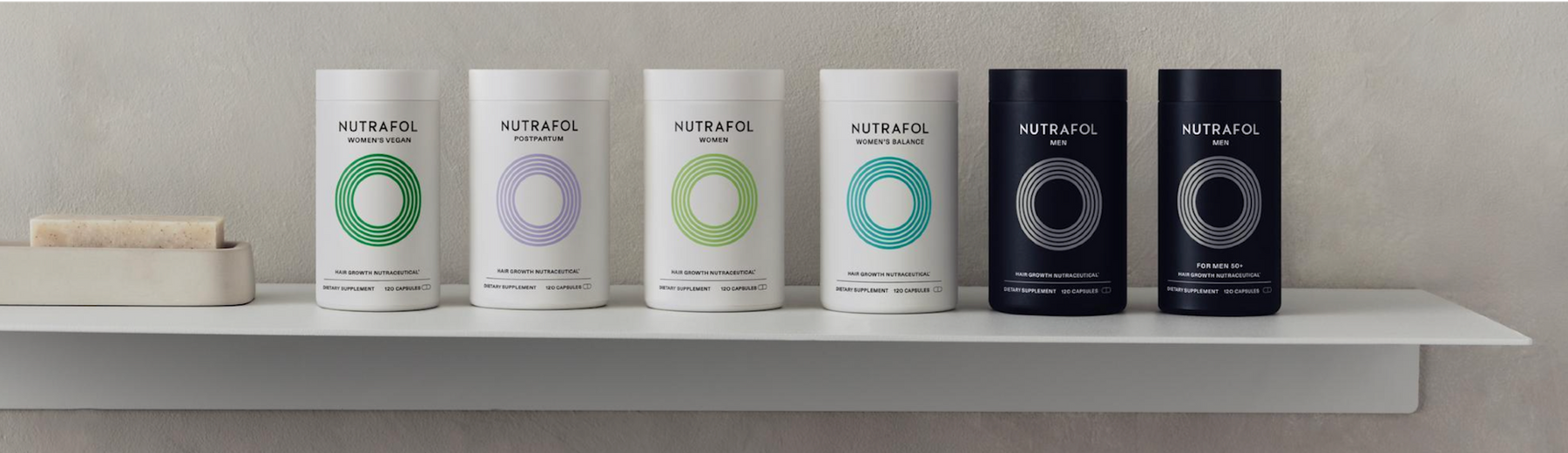 Nutrafol hair wellness supplements and scalp care