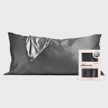 Load image into Gallery viewer, KITSCH - Satin King Pillowcase - Charcoal

