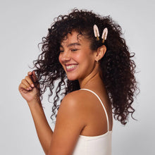 Load image into Gallery viewer, KITSCH - Recycled Plastic Creaseless Clips 4pc Set- Cherry Print
