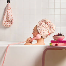 Load image into Gallery viewer, KITSCH - XL Hair Towel Wrap - Cherry Print
