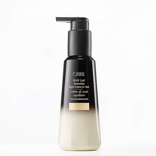 Oribe Gold Lust Restorative Night Crème overnight treatment for damaged hair.