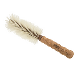 Ibiza Hair B7 round brush with extended barrel design for airy volume, smooth tension, and controlled blowout styling