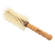 Load image into Gallery viewer, Ibiza Hair B8 boar bristle round brush with extended concave barrel designed for fast blowouts, soft volume, and smooth polished finishes
