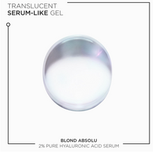 Load image into Gallery viewer, Kérastase Blond Absolu 2% Pure Hyaluronic Acid Serum showcasing its lightweight texture that delivers hydration and repair without heaviness.
