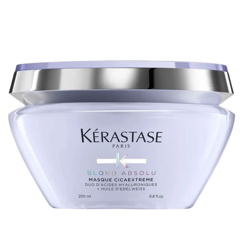 Kérastase Blond Absolu Masque Cicaextreme hair mask front view on white background