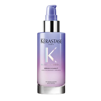Kérastase Blond Absolu Sérum Cicanuit overnight recovery serum for blonde hair.