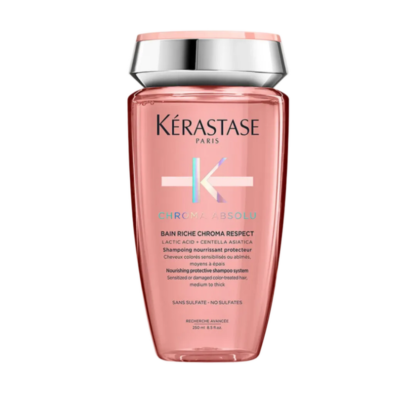 Kérastase Chroma Absolu Bain Riche Chroma Respect full size 250ml shampoo for medium to thick color-treated hair