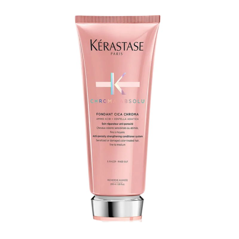 Kérastase Chroma Absolu Fondant Cica Chroma conditioner for color-treated hair and porosity reduction

