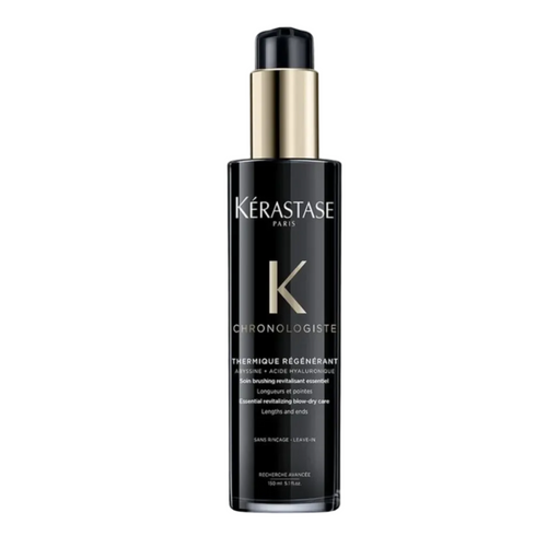 Kérastase Chronologiste Thermique Régénérant heat protectant blow dry primer for aging hair.