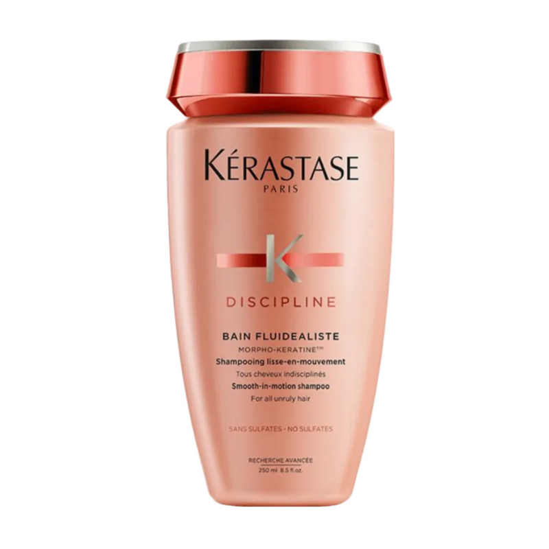 Kérastase Discipline Bain Fluidéaliste shampoo front view on white background Full Size 250ml