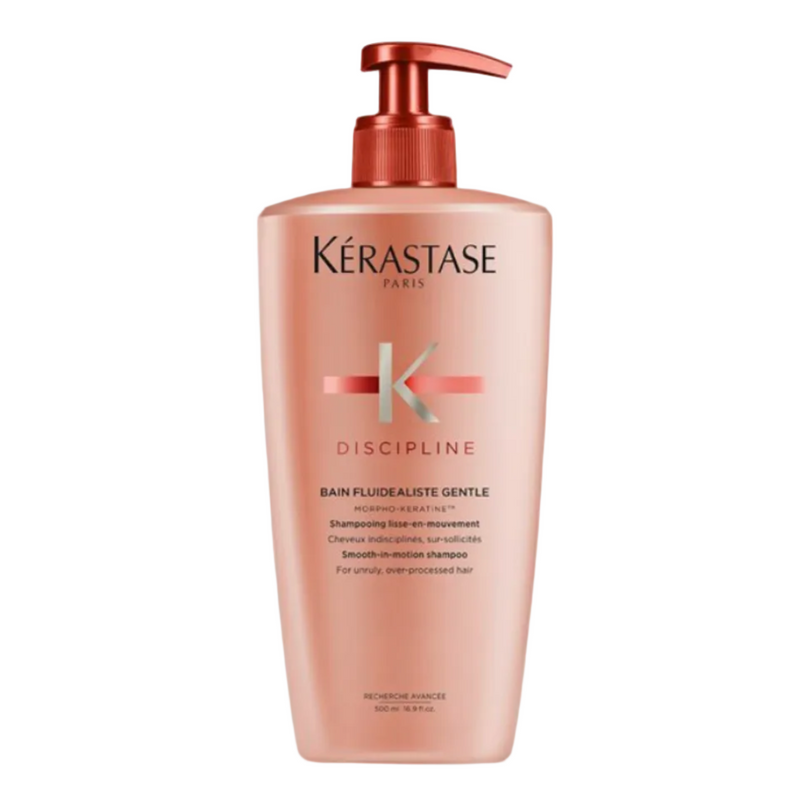 Kérastase Discipline Bain Fluidéaliste shampoo front view on white background Value Size 500ml