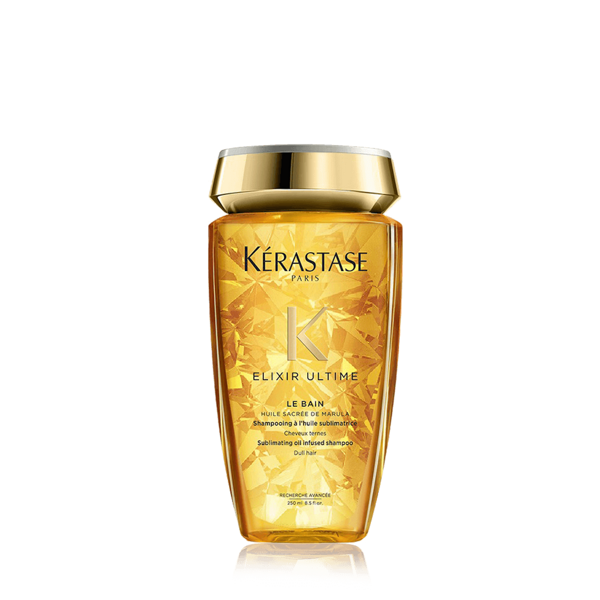 Kérastase Elixir Ultime Le Bain nourishing shine shampoo for dull hair.