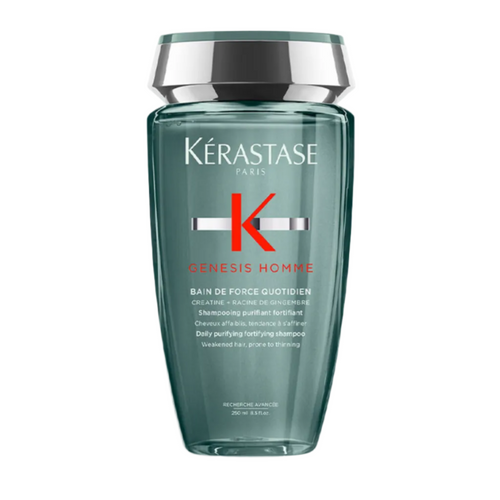 Kérastase Genesis Homme Bain De Force Quotidien daily purifying shampoo for men.