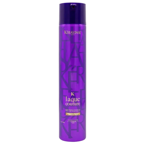 Kérastase Laque Couture Hair Spray for flexible hold and anti frizz control.