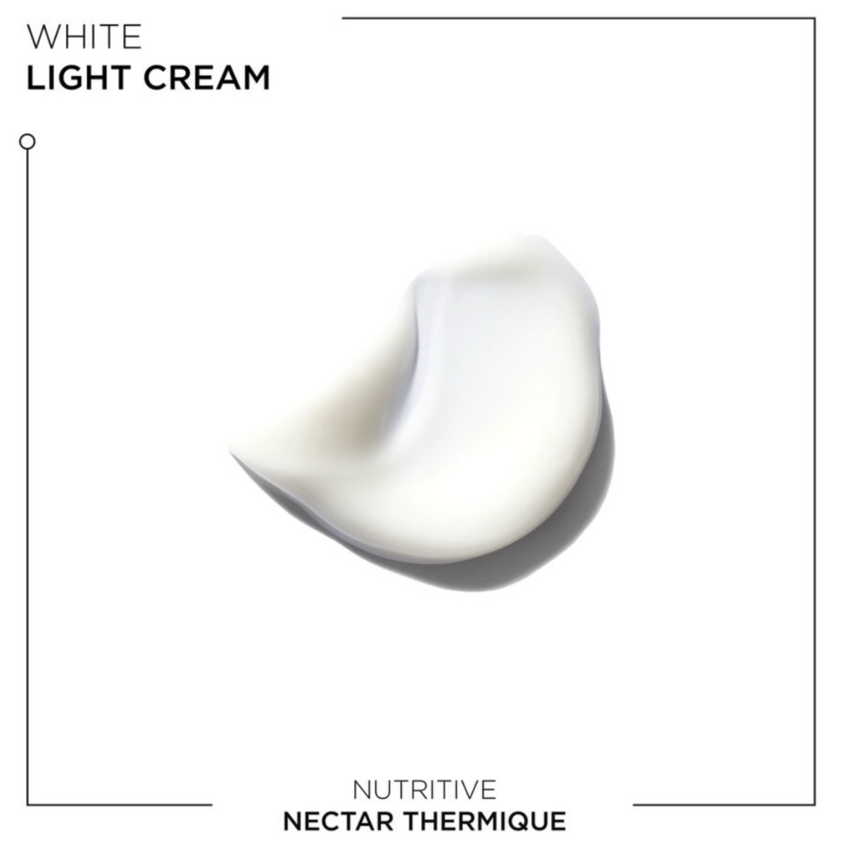 Rich creamy texture of Kérastase Nutritive Nectar Thermique heat protecting leave-in treatment