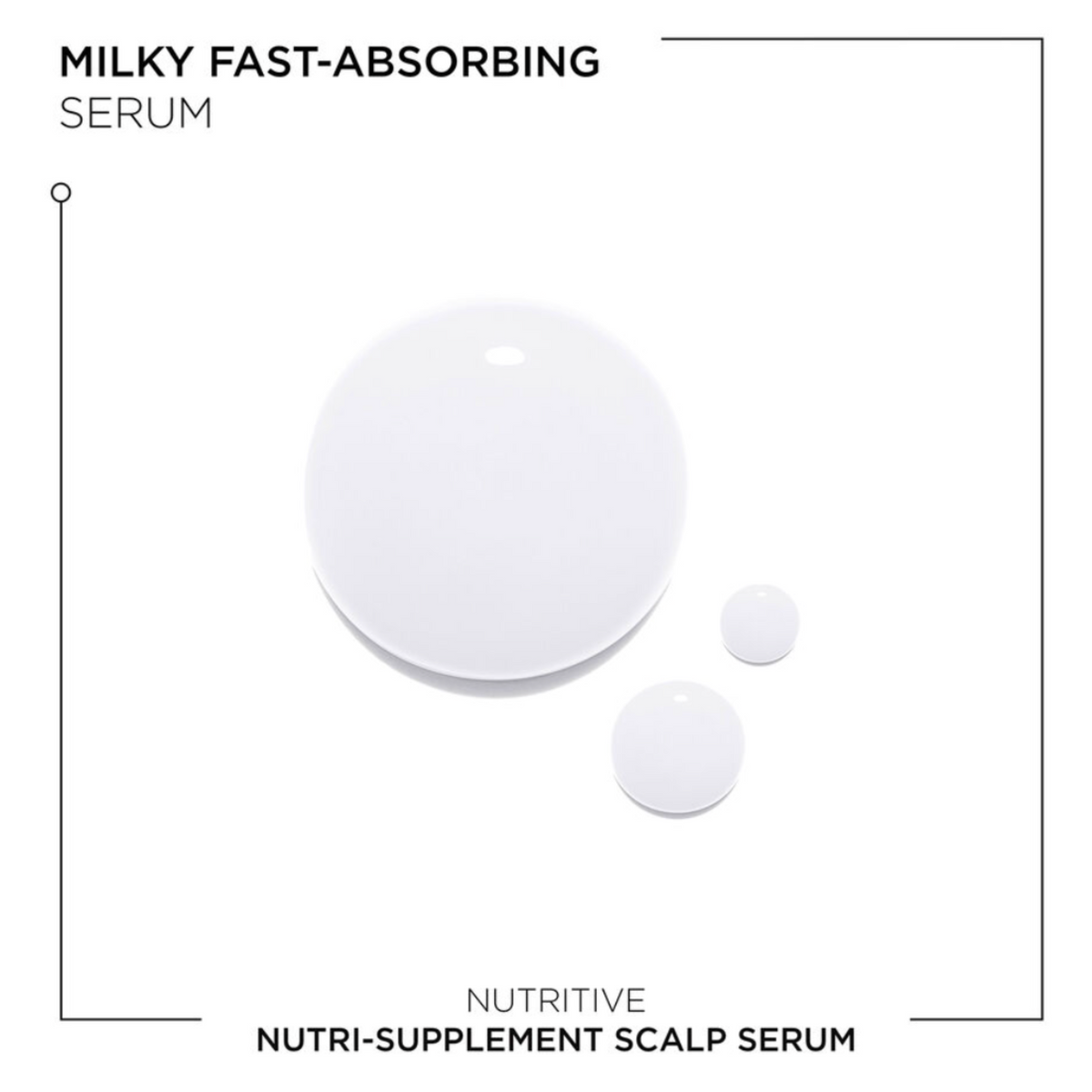 Kérastase Nutritive Nutri-Supplement Scalp Serum showcasing its lightweight serum texture designed to hydrate and comfort dry scalp without residue.