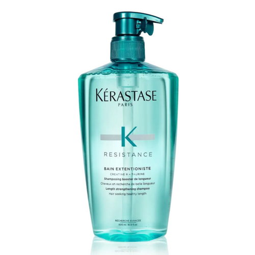 Kérastase Résistance Bain Extentioniste strengthening shampoo for long weakened hair — 500ml value size.