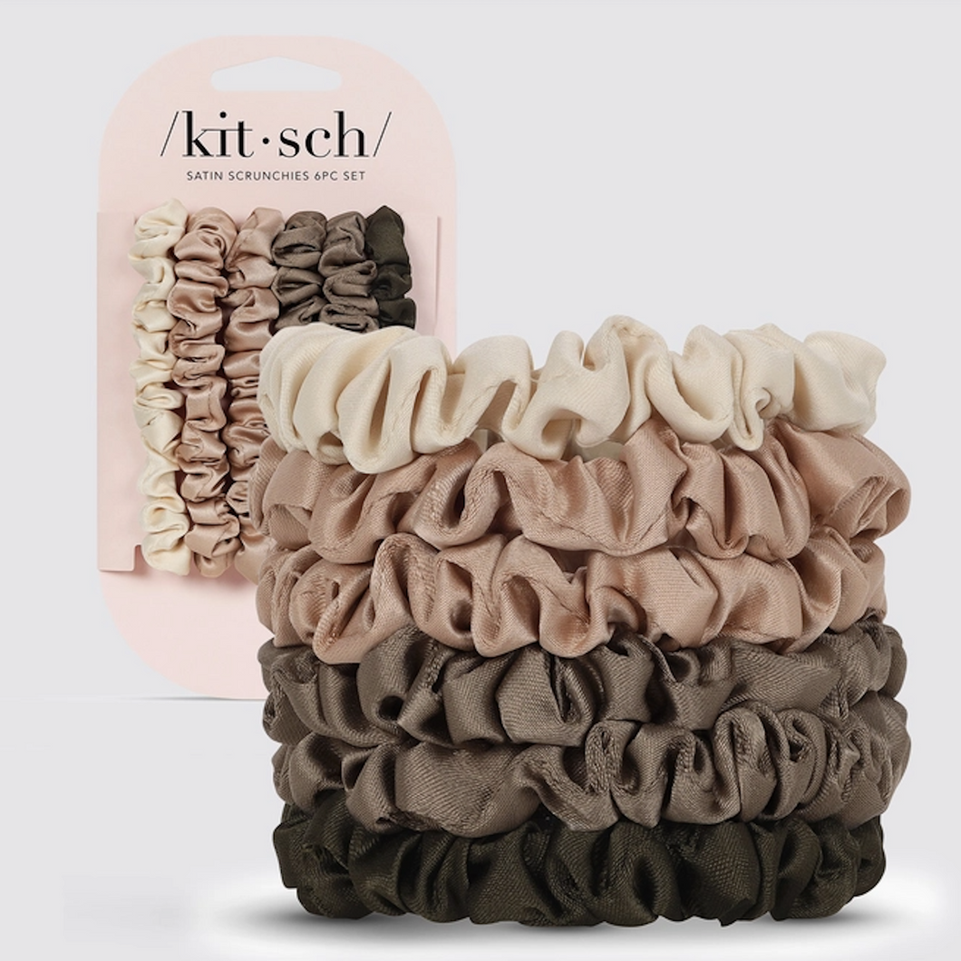 KITSCH - Ultra Petite Satin Scrunchies