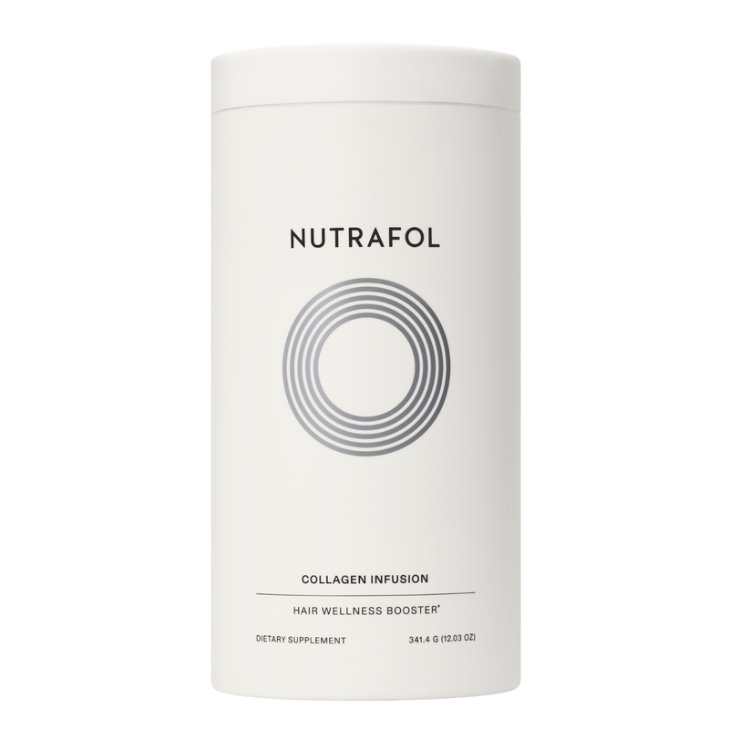 Nutrafol Collagen Infusion Hair Wellness Booster container, 341.4 grams