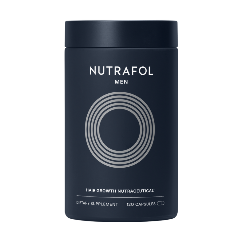 Nutrafol Men hair growth nutraceutical one month bottle