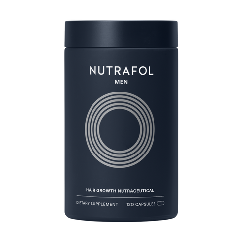 Nutrafol Men hair growth nutraceutical one month bottle