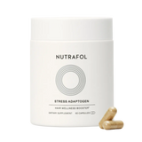 Nutrafol Stress Adaptogen daily booster for stress support and hair wellness.