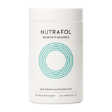 Nutrafol Women’s Balance hair growth nutraceutical one month bottle
