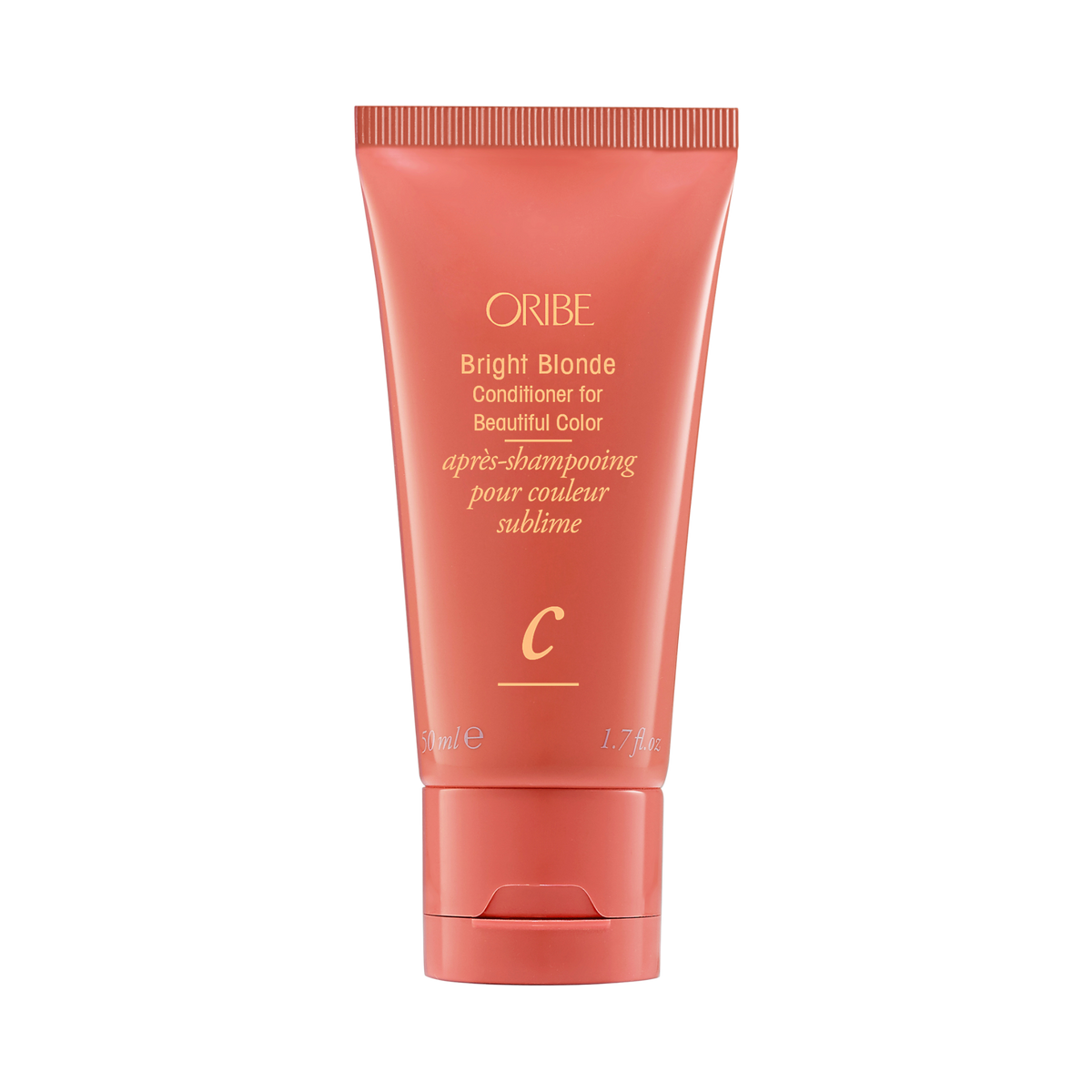 Oribe Bright Blonde Conditioner travel size for Beautiful Color for softness, brightness, and care for blonde and highlighted hair.
