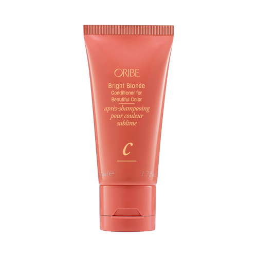 Oribe Bright Blonde Conditioner travel size for Beautiful Color for softness, brightness, and care for blonde and highlighted hair.