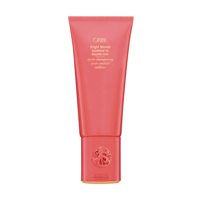 Oribe Bright Blonde Conditioner for Beautiful Color for softness, brightness, and care for blonde and highlighted hair.