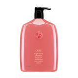 Oribe Bright Blonde Shampoo liter size for Beautiful Color for brightening and caring for blonde and highlighted hair.