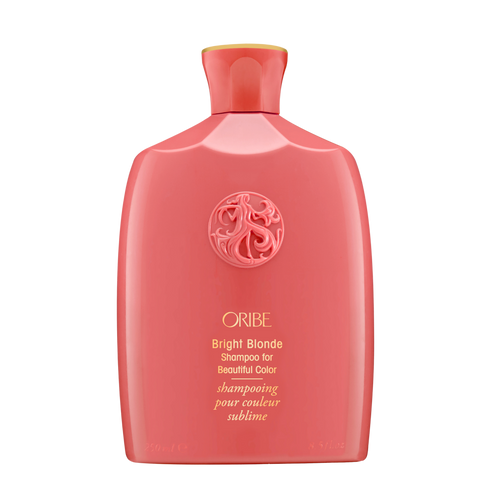 Oribe Bright Blonde Shampoo for Beautiful Color for brightening and caring for blonde and highlighted hair.