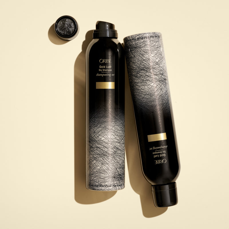 Oribe Gold Lust Dry Shampoo styling product editorial