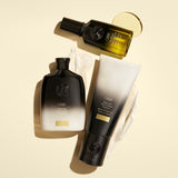 Oribe Gold Lust haircare routine with Nourishing Hair Oil