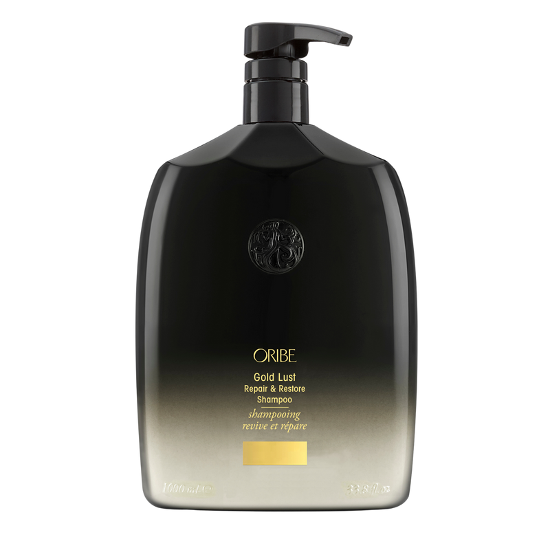 Oribe Gold Lust Repair & Restore Shampoo one liter size