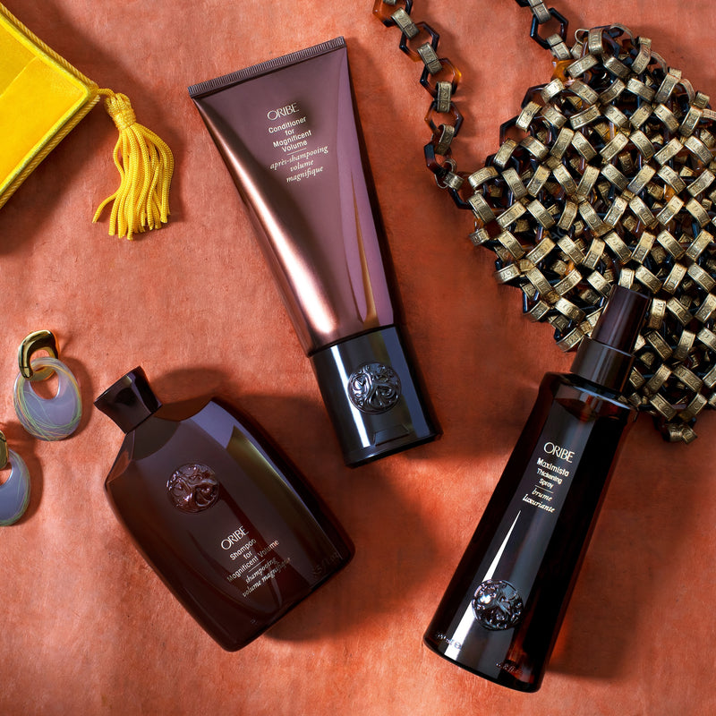Oribe Maximista Thickening Spray with Shampoo and Conditioner for Magnificent Volume