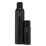 Oribe Superfine Hair Spray in full size 9 oz and travel size 2.2 oz bottles